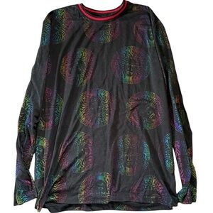 Drill Clothing Stylish Black Jacket with Red Highlights